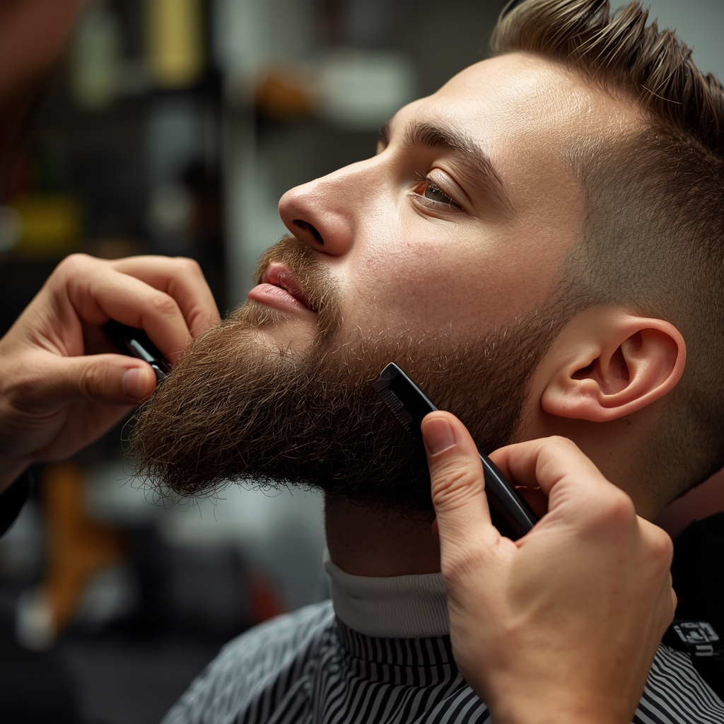 Beard trim service